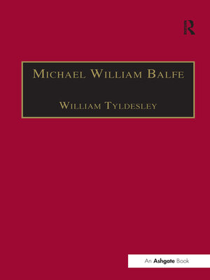 cover image of Michael William Balfe